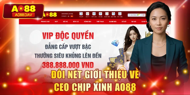 Đôi nét giới thiệu về CEO Chip Xinh AO88