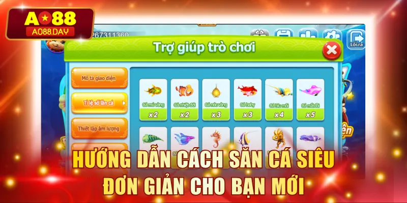 Hướng dẫn cách săn cá siêu đơn giản cho bạn mới