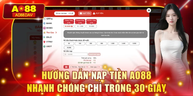 Nạp Tiền AO88